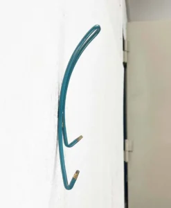 Porte-manteau mural allemand de style mid-century modern, années 1960, ensemble de 5.