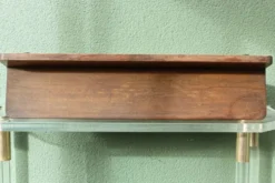 Portemanteau mural art déco, 3 patères