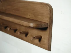 Porte manteau mural artisanal