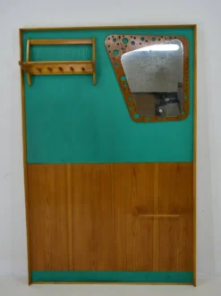 Porte-manteau mural des années 1970, Tchécoslovaquie.