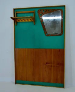 Porte-manteau mural des années 1970, Tchécoslovaquie.