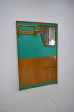 Porte-manteau mural des années 1970, Tchécoslovaquie.