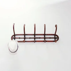 Porte-manteau mural en bois courbé - Début du 20ème siècle