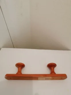 Portemanteau mural en bois 2 pateres