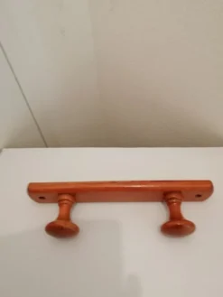 Portemanteau mural en bois 2 pateres