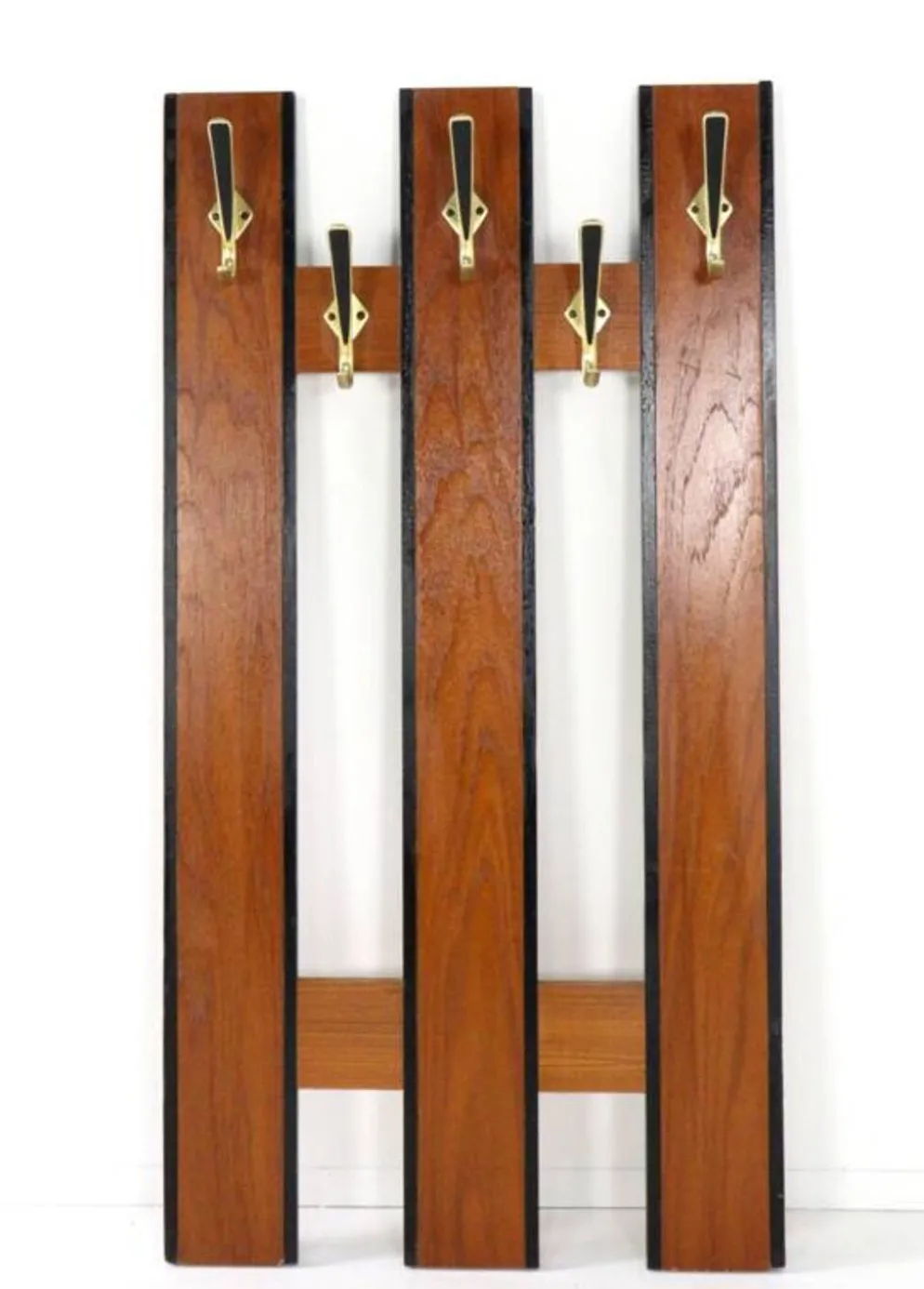 Porte-manteau mural 'Erika' - moderne du milieu du siècle - vintage