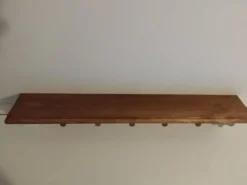 Porte manteau mural fait main