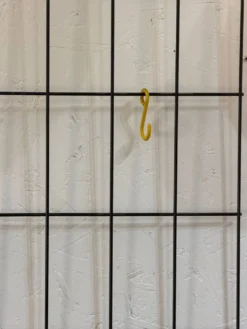 Portemanteau mural métal années 50/60