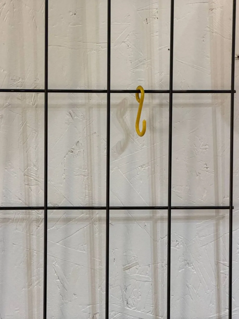 Portemanteau mural métal années 50/60