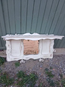 Porte manteau mural vintage en bois