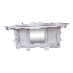 Porte manteau mural vintage en bois