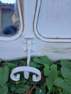 Porte manteau mural vintage en bois