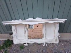 Porte manteau mural vintage en bois