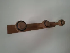 Porte manteau mural vintage en bois