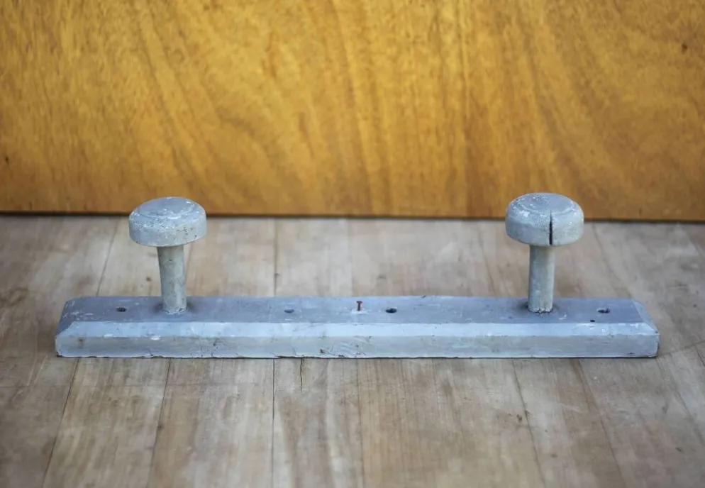 Porte-manteau mural vintage, porte-manteau bois, patères bois