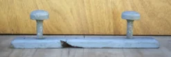 Porte-manteau mural vintage, porte-manteau bois, patères bois