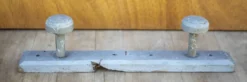 Porte-manteau mural vintage, porte-manteau bois, patères bois