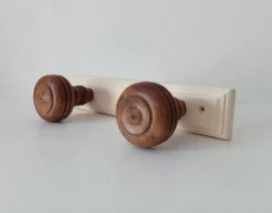 Porte manteau mural vintage rustique