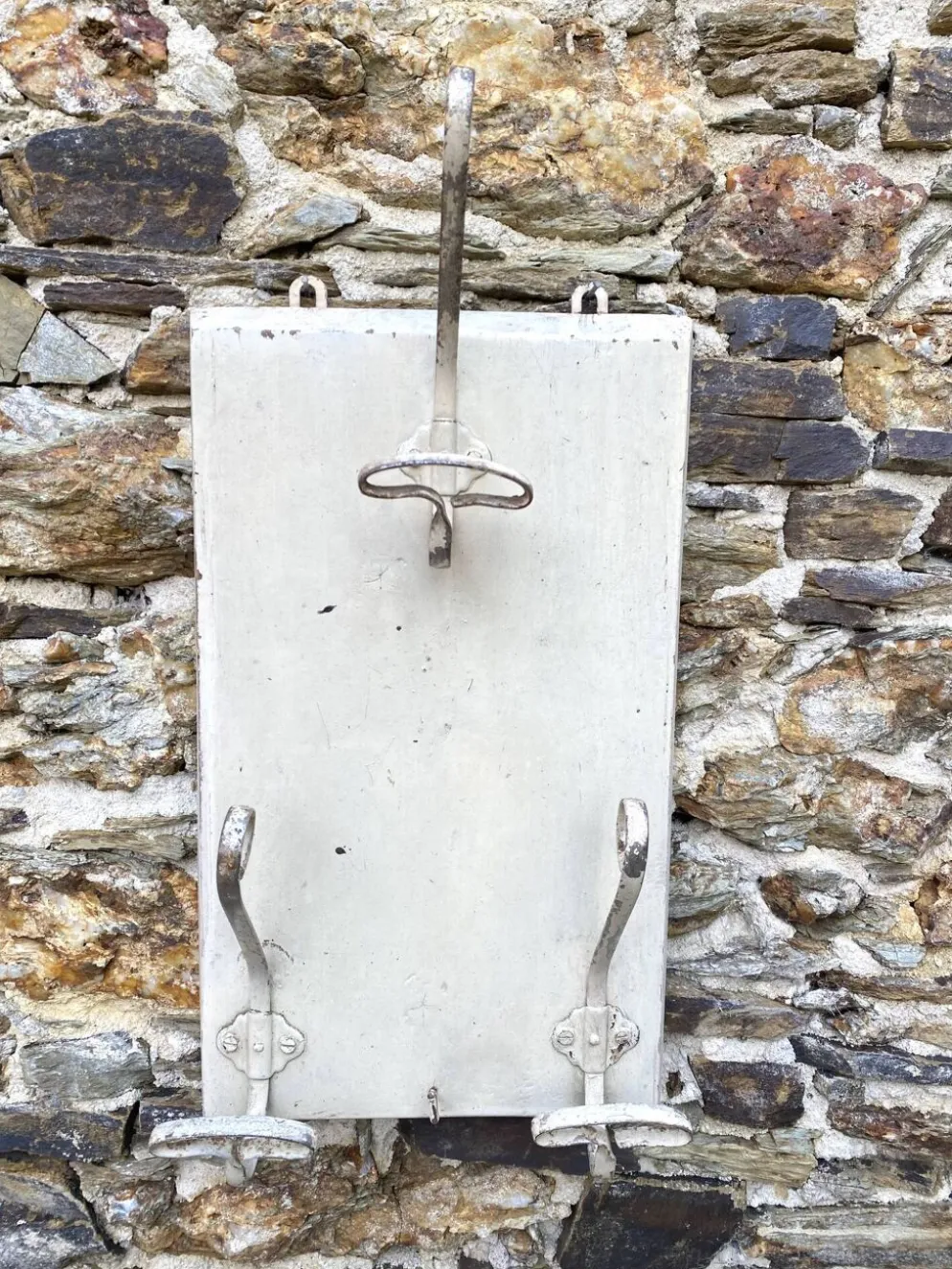 Portemanteau 3 patères années 50