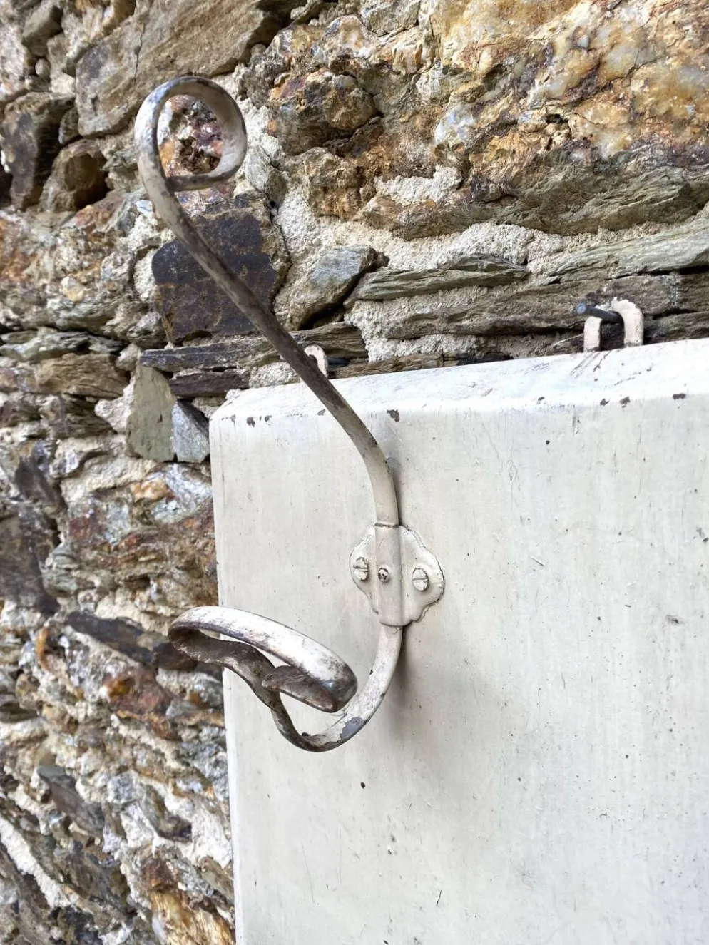 Portemanteau 3 patères années 50