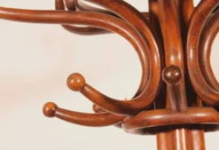 Portemanteau perroquet Art Nouveau, dit Thonet