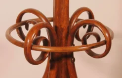 Portemanteau perroquet Art Nouveau, dit Thonet