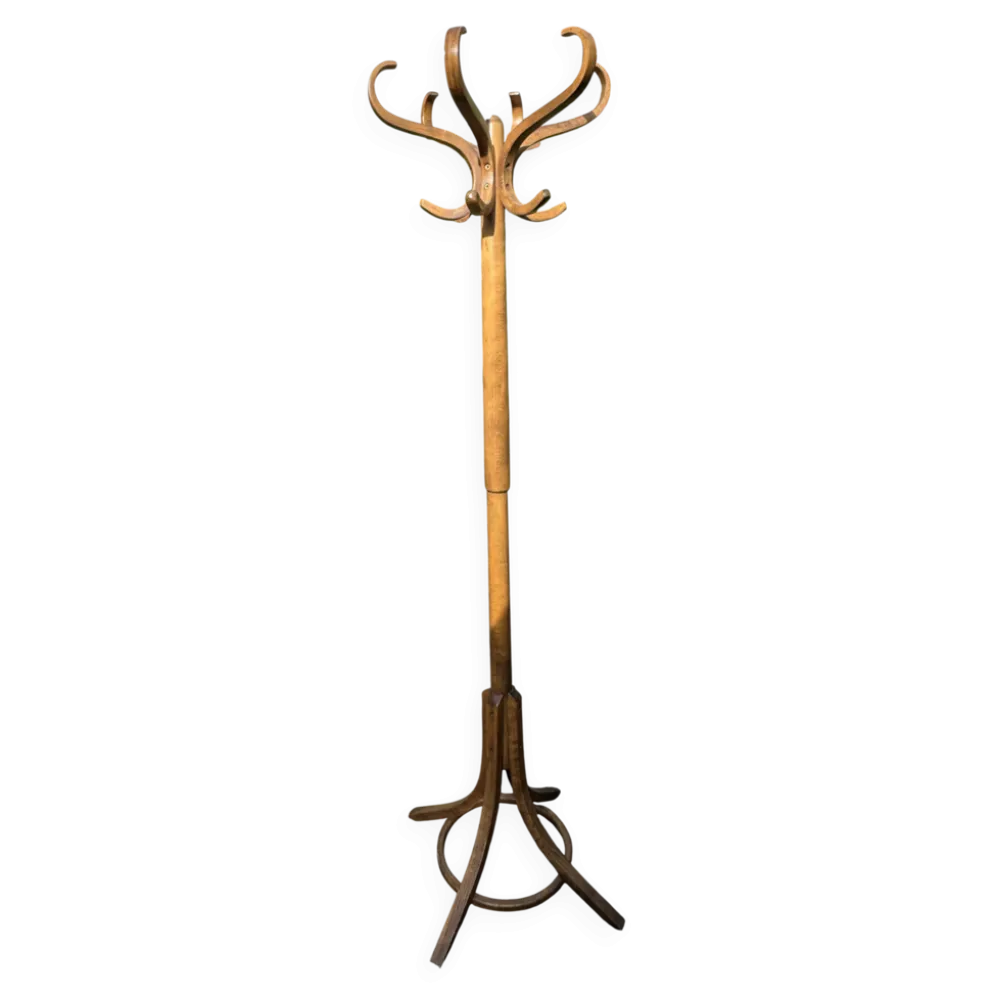 Porte-manteau perroquet Baumann vintage