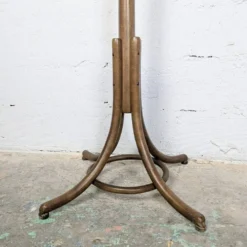Porte-manteau perroquet bistrot en bois courbé