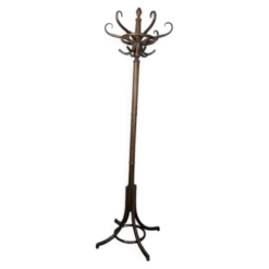 Porte-manteau perroquet bistrot en bois courbé