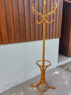 portemanteau perroquet, bois massif