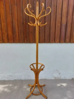 portemanteau perroquet, bois massif