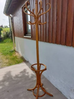 portemanteau perroquet, bois massif