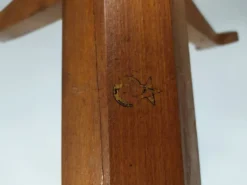 Portemanteau perroquet bois vintage