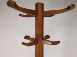Portemanteau perroquet bois vintage