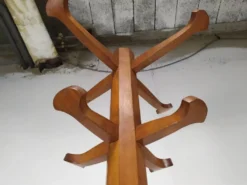 Portemanteau perroquet bois vintage
