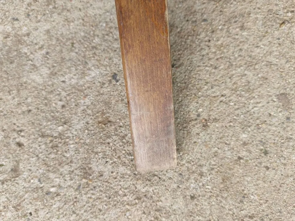 Portemanteau perroquet bois massif, style baumann