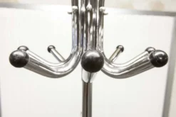 Porte manteau 1960 perroquet 16 patères industriel métal chromé rotatif