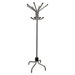 Porte manteau 1960 perroquet 16 patères industriel métal chromé rotatif