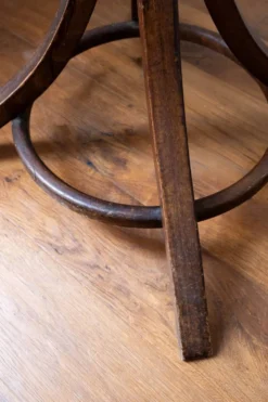 Porte manteau perroquet pivotant Baumann, bois foncé.