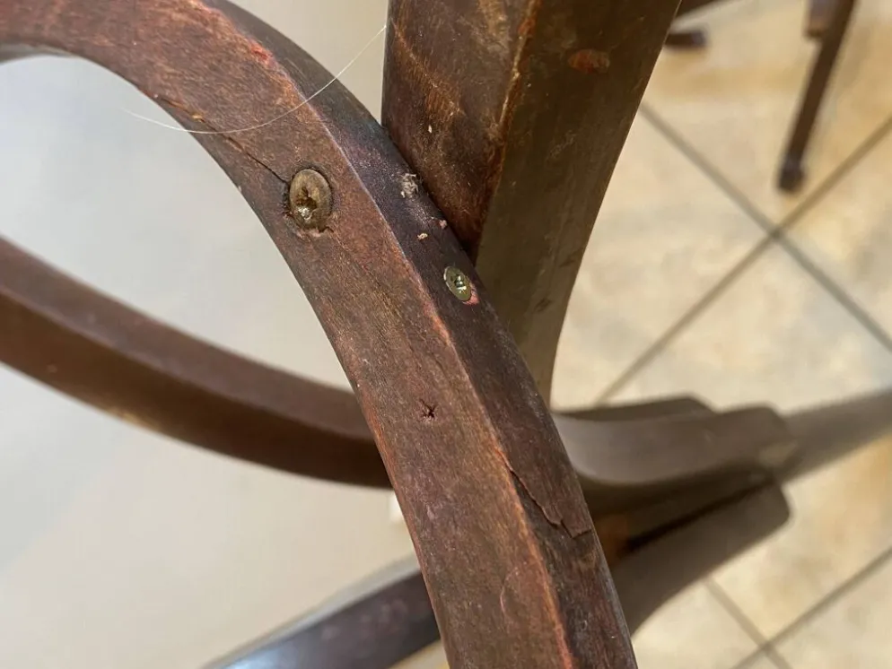 Porte manteau perroquet pivotant style bistrot 1960