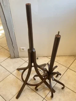 Porte manteau perroquet pivotant style bistrot 1960