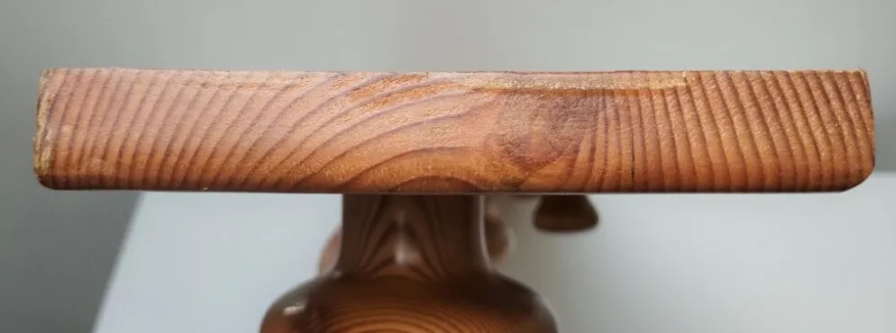 Portemanteau pin massif design années 80-90