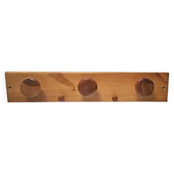 Portemanteau pin massif design années 80-90