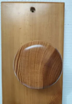Portemanteau pin massif design années 80-90