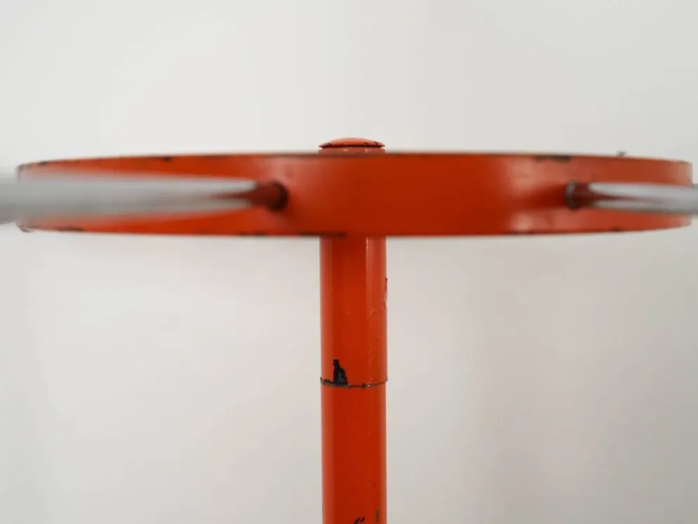 Porte-manteau pivotant sur roulettes, design danois, années 1970, fabriqué au Danemark