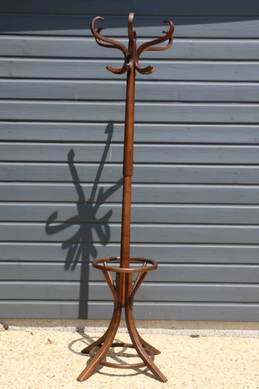 Portemanteau porte-parapluies BAUMANN foncé (A2)