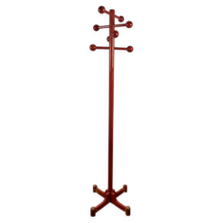 Porte manteau postmoderne rouge, Italie, 1980s