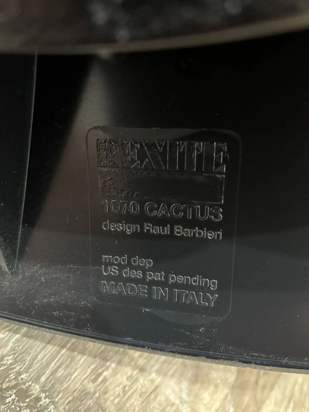 Porte-manteau Rexite Cactus 1070 par Raul Barbieri, années 1990.