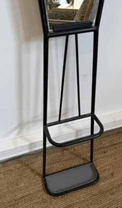 Porte-manteau Roger Féraud avec miroir – années 50/60