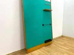 Porte-manteau rétro avec miroir, années 1960, Tchécoslovaquie
